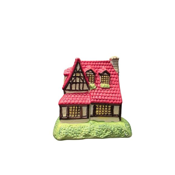 Apothecar Christmas Village House Ceramic Decor Train Hobbie Putz - Picture 4 of 10